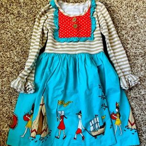 Precious Girls Eleanor Rose Thanksgiving Dress